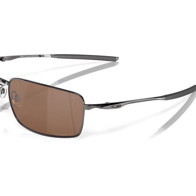 Top right view of oakley squarewire #color_ tungsten