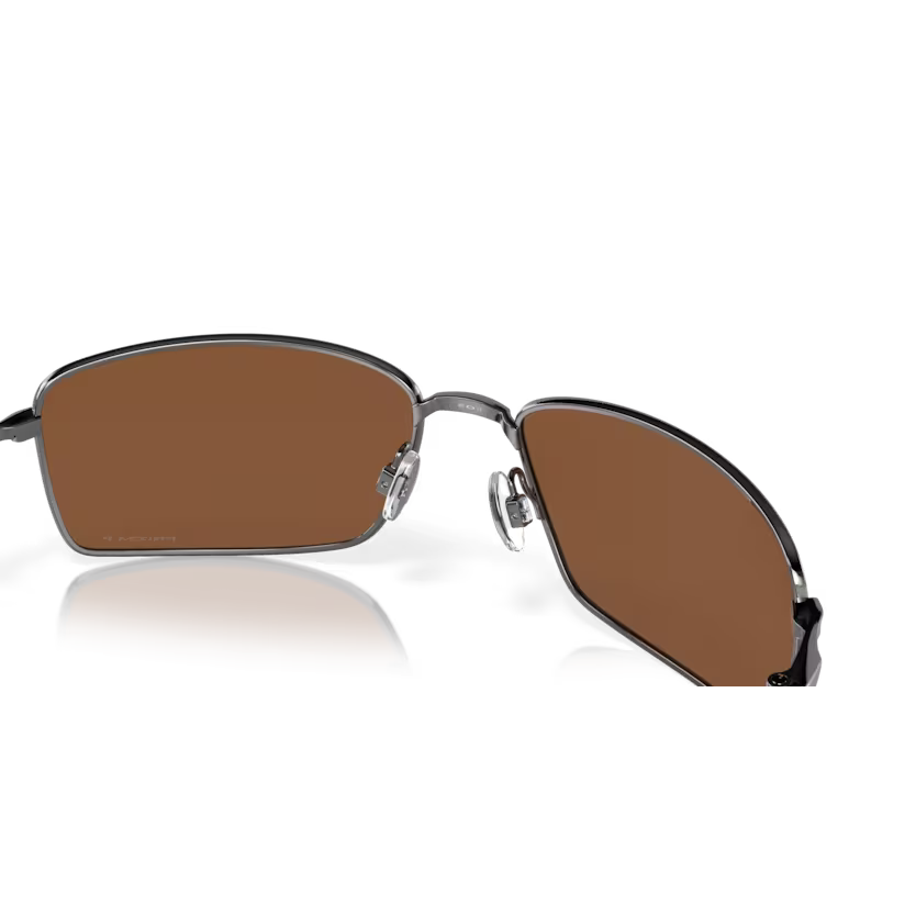Right view of oakley squarewire #color_ tungsten