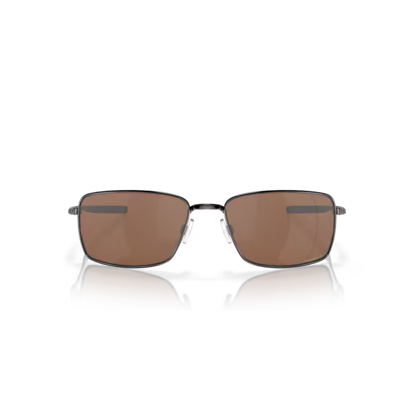 Front view of oakley squarewire #color_ tungsten