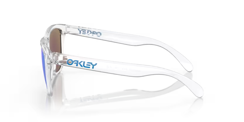 Left view of oakley frogskins #color_ crystal clear