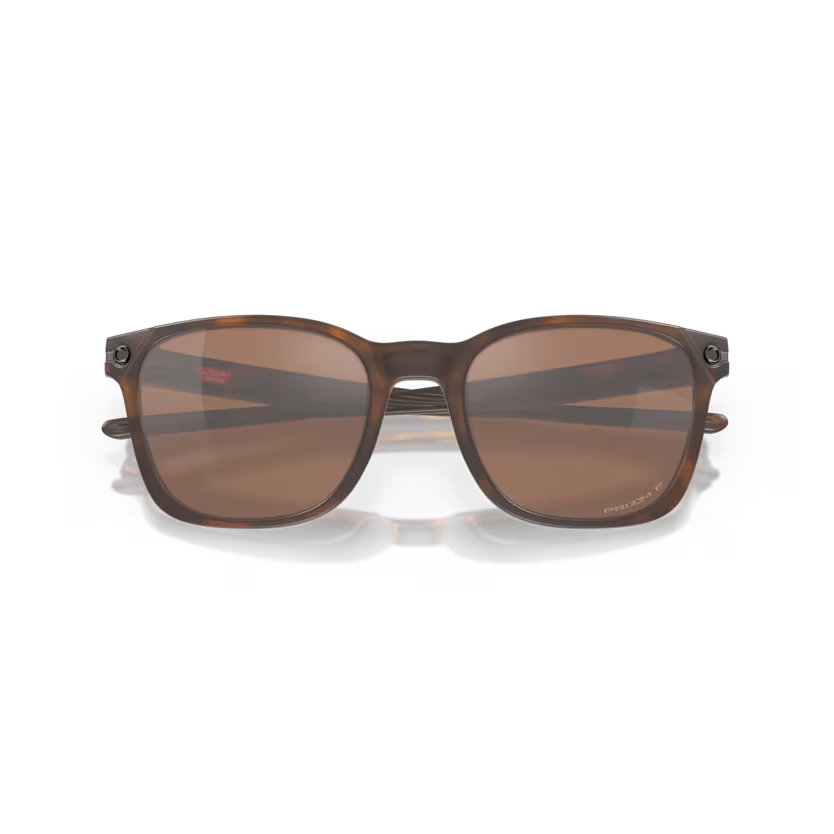 Folded view of oakley objector #color_ matte brown torqoise