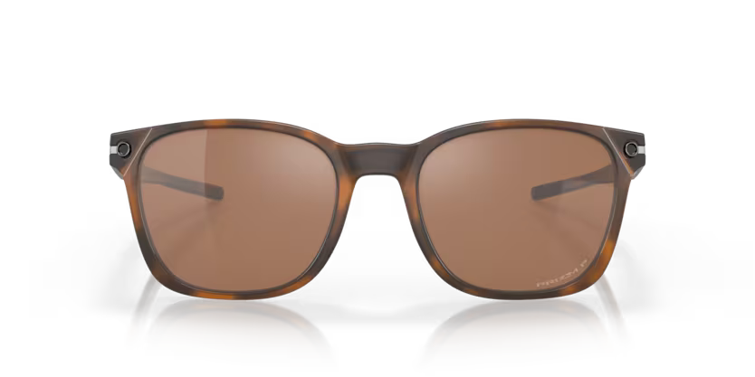 Front view of oakley objector #color_ matte brown torqoise