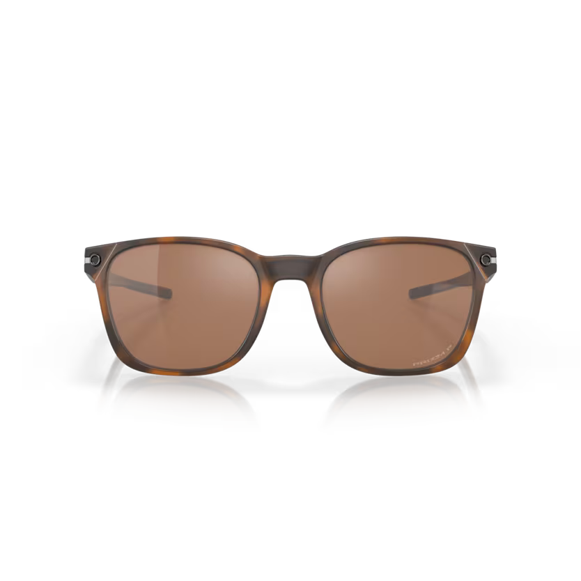 Front view of oakley objector #color_ matte brown torqoise