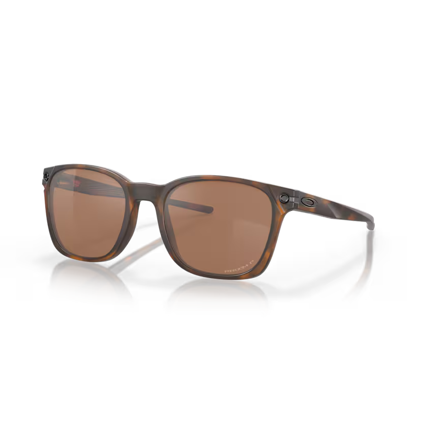 Side view of oakley objector #color_ matte brown torqoise
