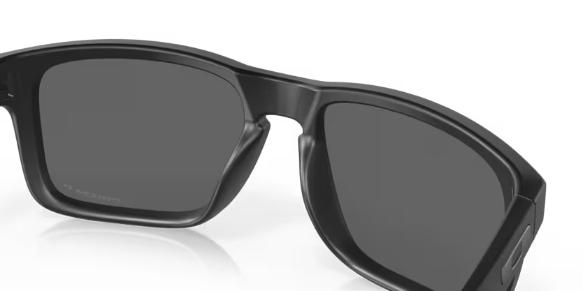 Top right view of oakley holbrook #color_ matte black