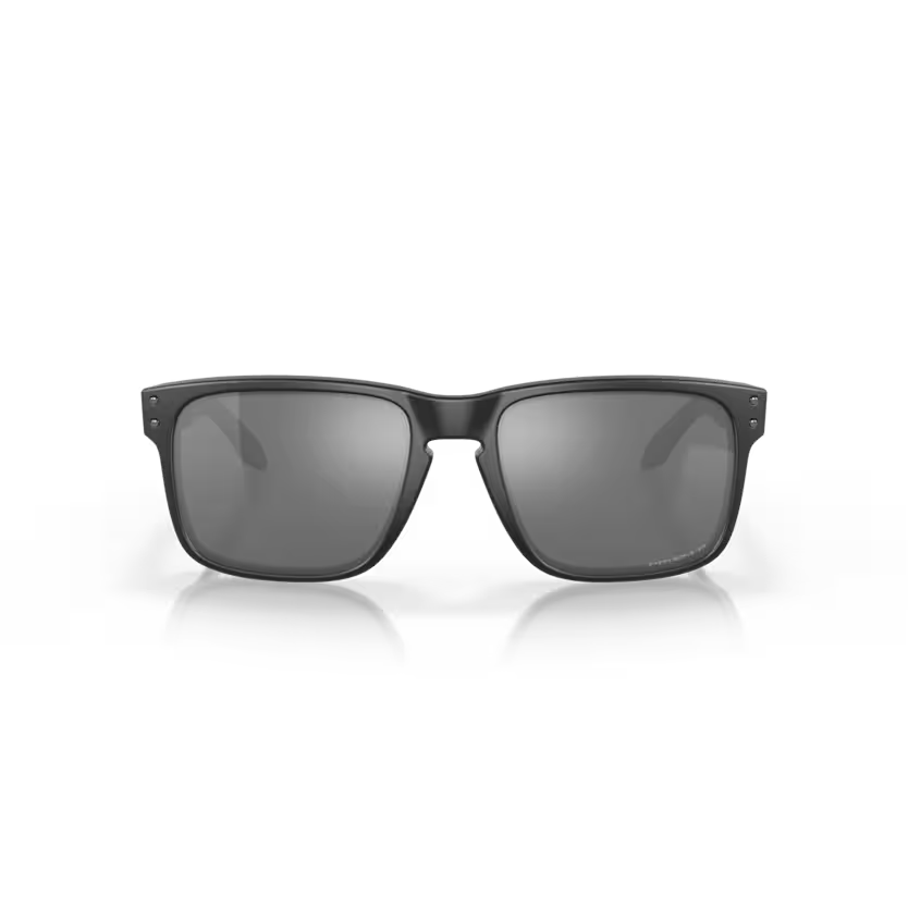 Front view of oakley holbrook #color_ matte black