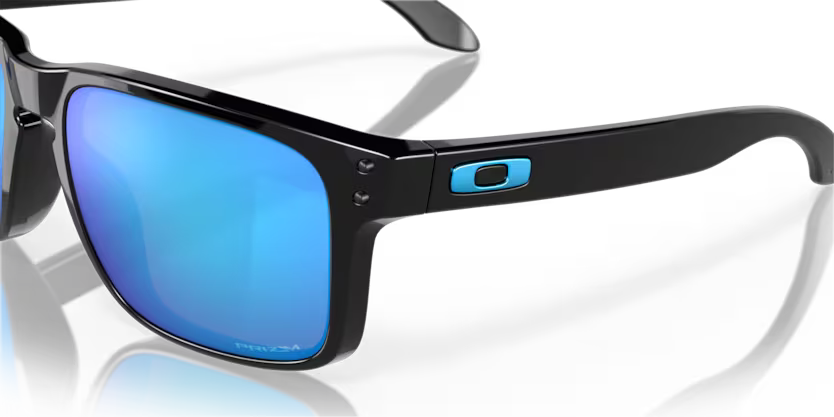 Left view of oakley holbrook #color_ polished black