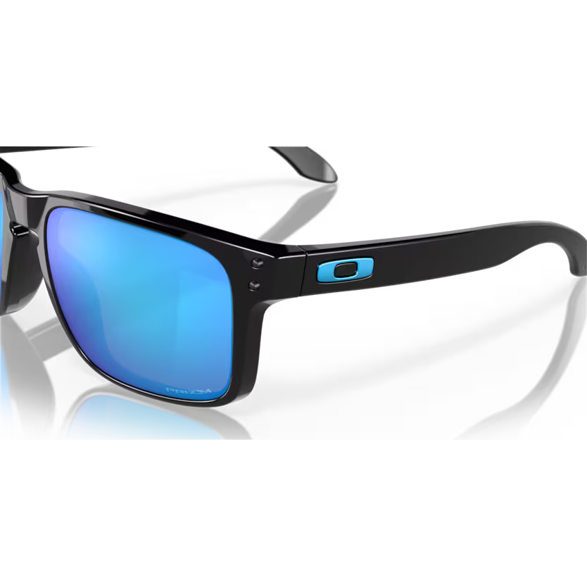Left view of oakley holbrook #color_ polished black