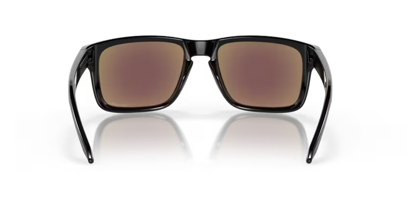 Back view of oakley holbrook #color_ polished black