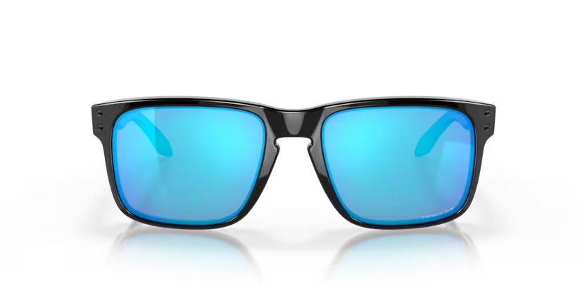 Front view of oakley holbrook #color_polished black