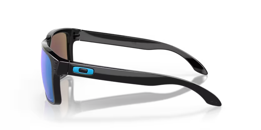 Side view of oakley holbrook #color_polished black