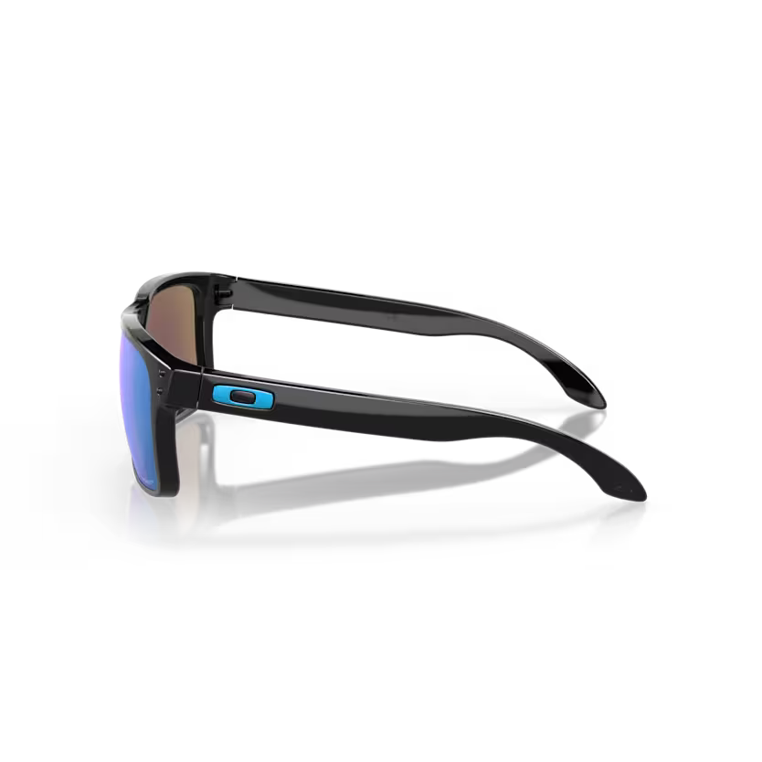 Side view of oakley holbrook #color_polished black