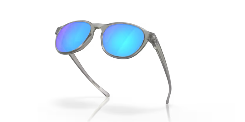 Side view of oakley reedmance #color_ matte grey ink