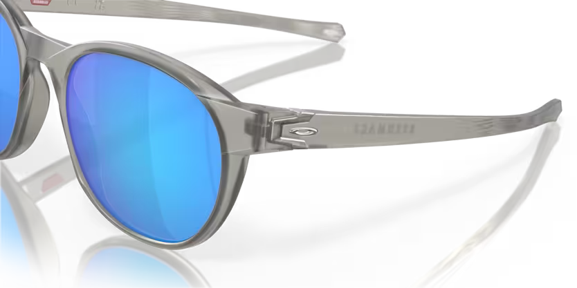 Top left view of oakley reedmance #color_ matte grey ink