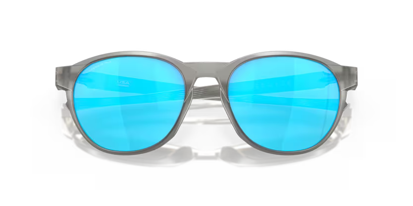 Folded view of oakley reedmance #color_ matte grey ink