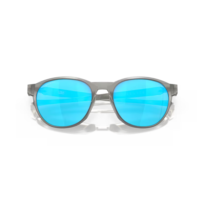 Folded view of oakley reedmance #color_ matte grey ink
