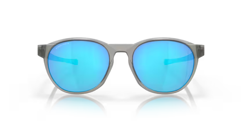 Front view of oakley reedmance #color_ matte grey ink