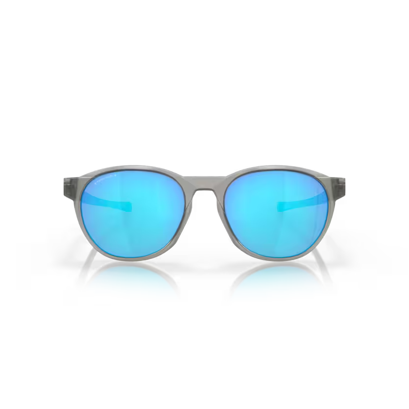 Front view of oakley reedmance #color_ matte grey ink