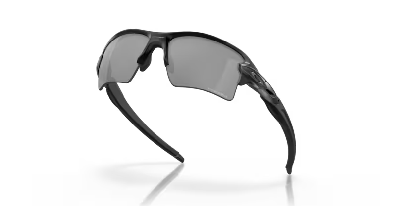 Top right view of oakley flake #color_ Matte Black/Prizm Black