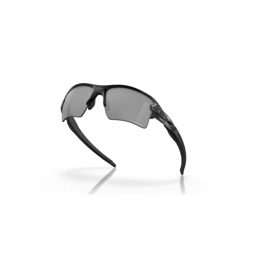 Top right view of oakley flake #color_ Matte Black/Prizm Black