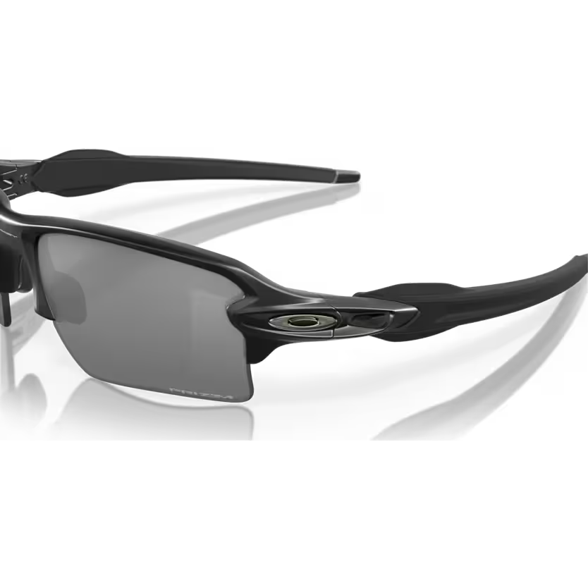 Left view of oakley flake #color_ Matte Black/Prizm Black