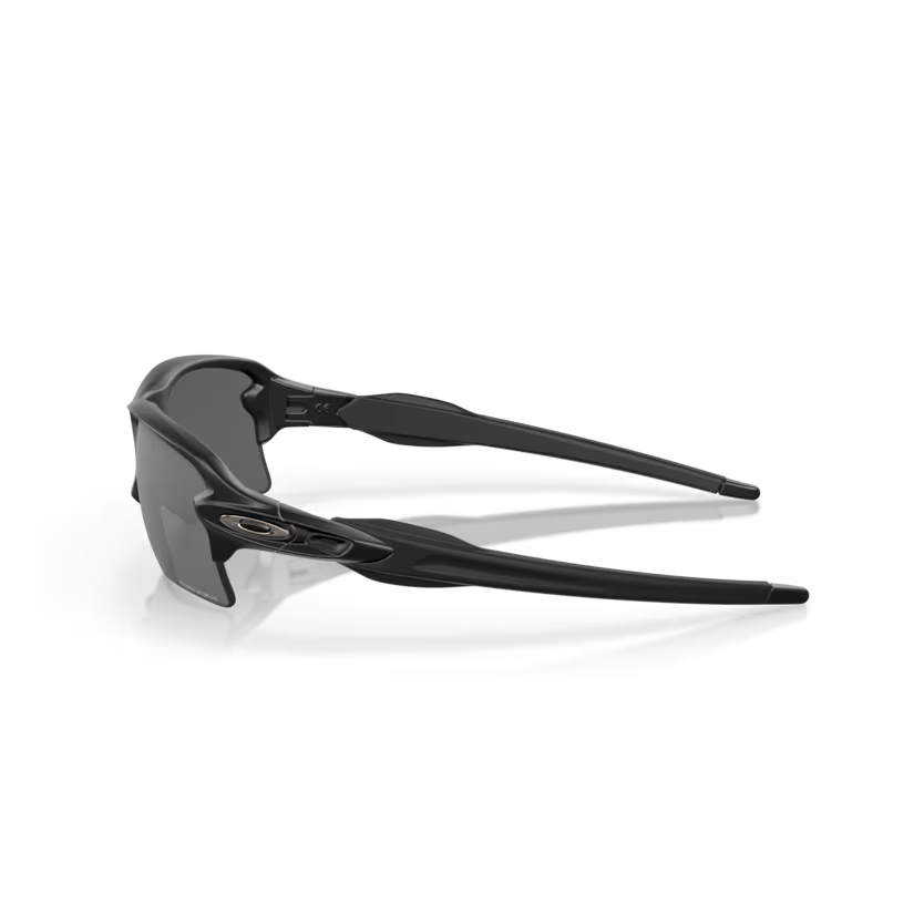 Side view of oakley flake #color_ Matte Black/Prizm Black