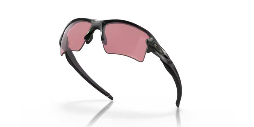 Top left view of oakley flake #color_ Matte Black/Prizm Dark Golf