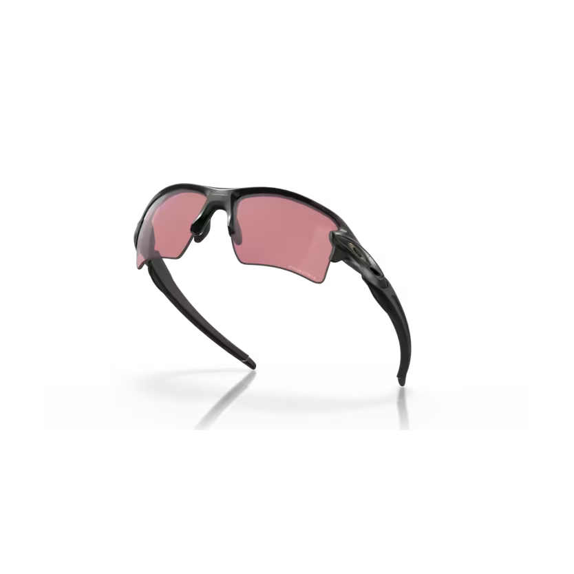 Top left view of oakley flake #color_ Matte Black/Prizm Dark Golf