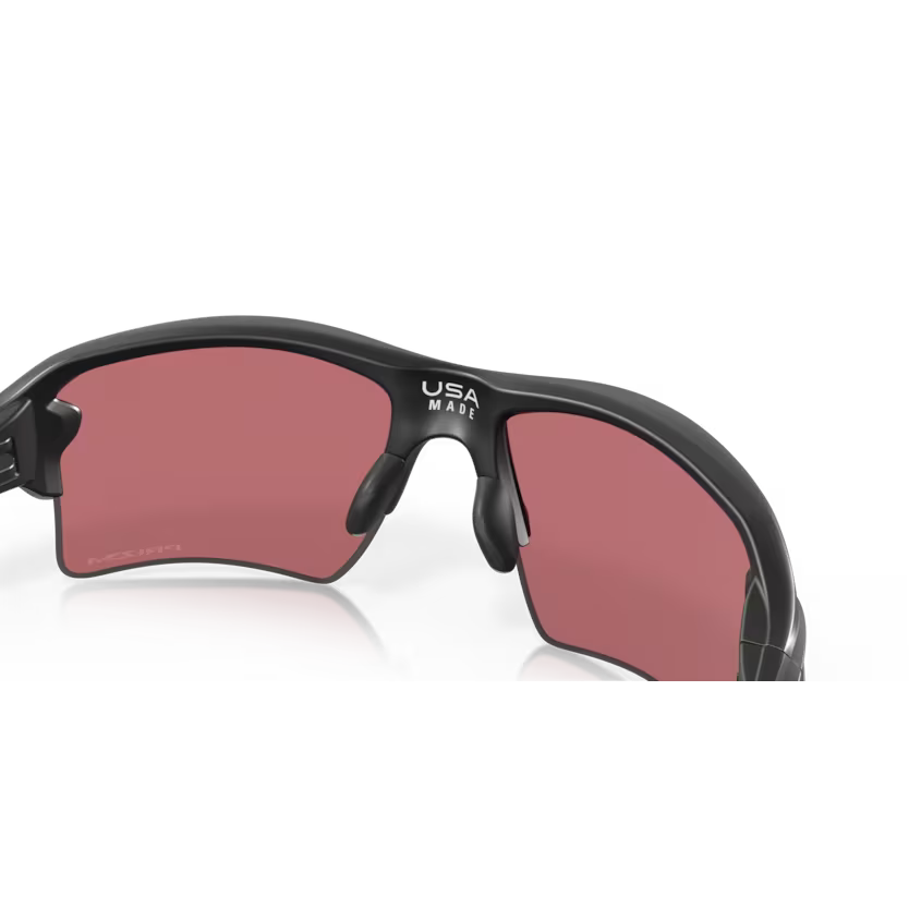 Top right view of oakley flake #color_ Matte Black/Prizm Dark Golf