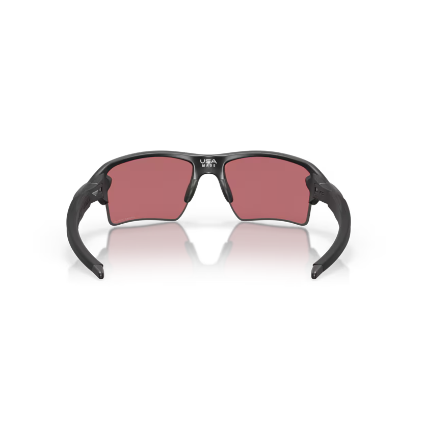 Back view of oakley flake #color_ Matte Black/Prizm Dark Golf