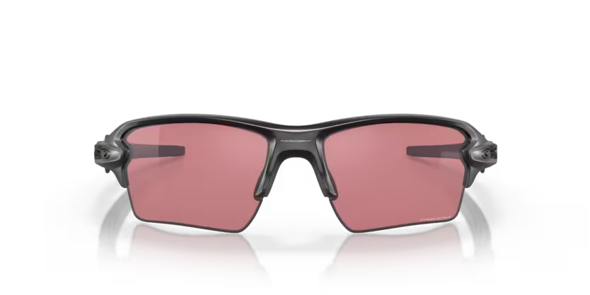 Front view of oakley flake #color_ Matte Black/Prizm Dark Golf