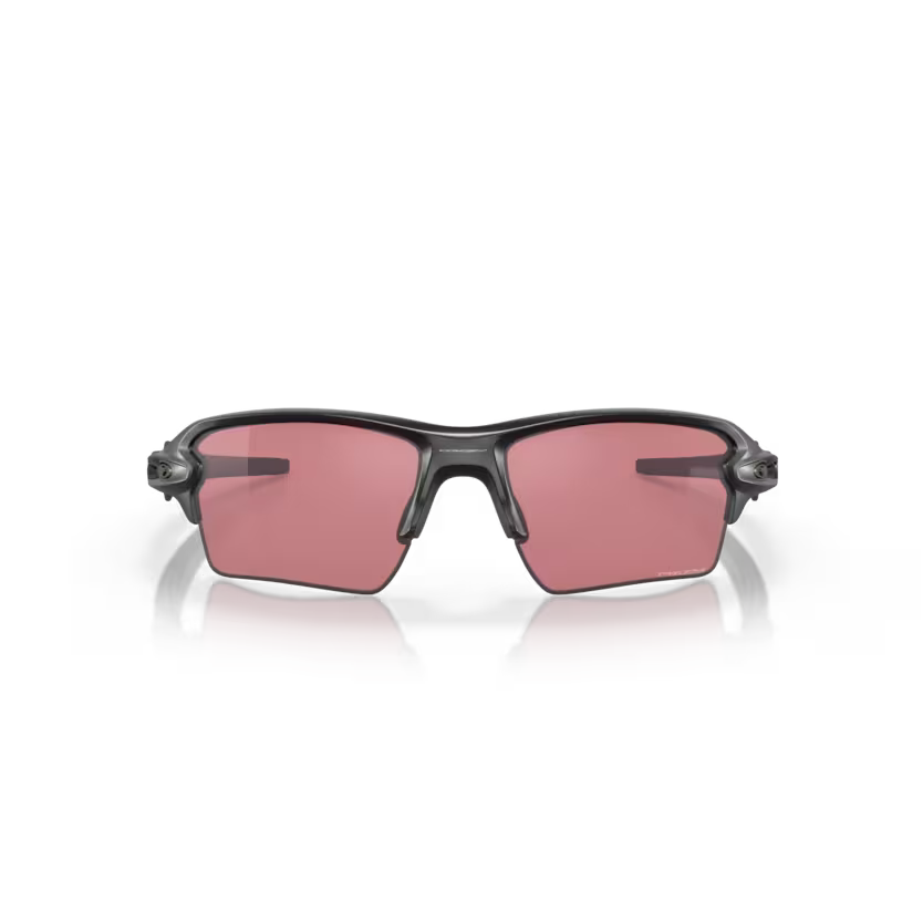 Front view of oakley flake #color_ Matte Black/Prizm Dark Golf
