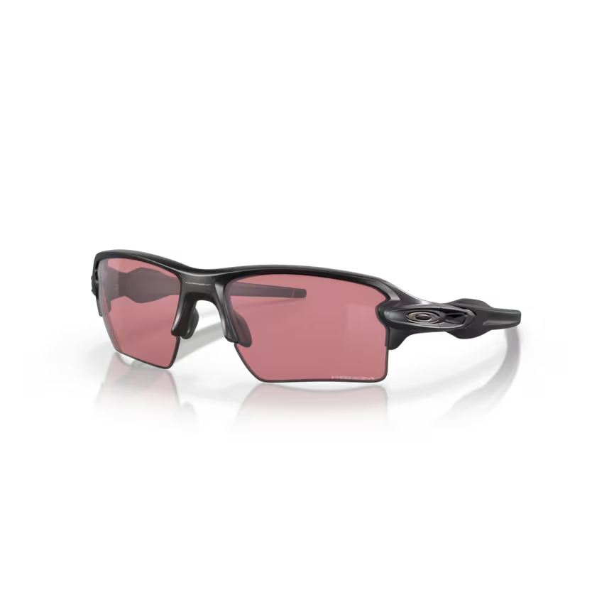 Left view of oakley flake #color_ Matte Black/Prizm Dark Golf