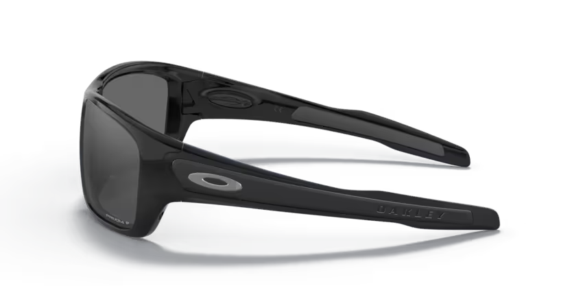 Side view of oakley turbine #color_polished black