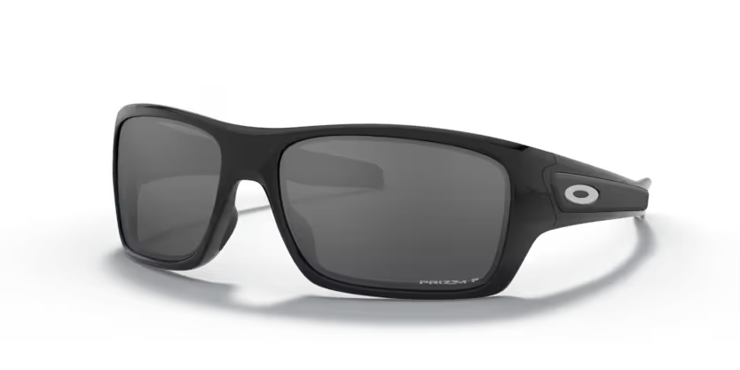 Left view of oakley turbine #color_polished black