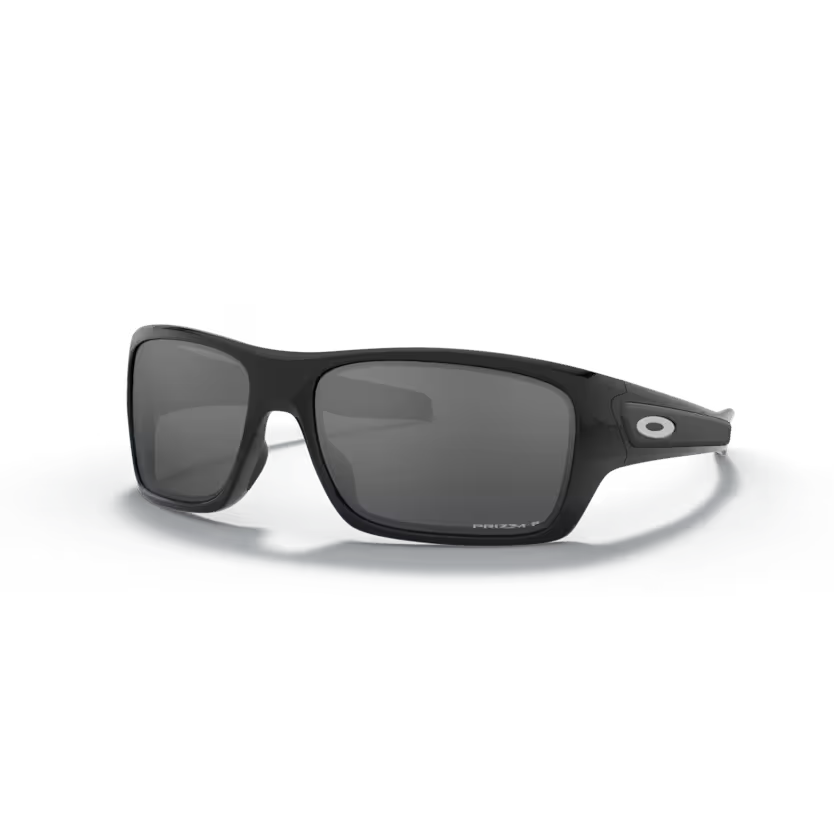 Left view of oakley turbine #color_polished black