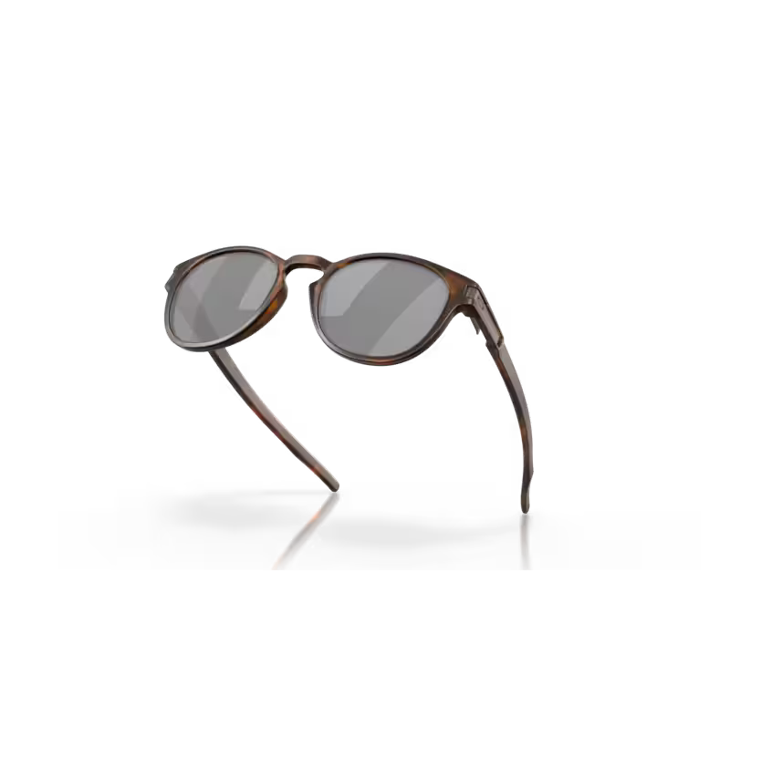Top left view of oakley latch #color_ matte brown