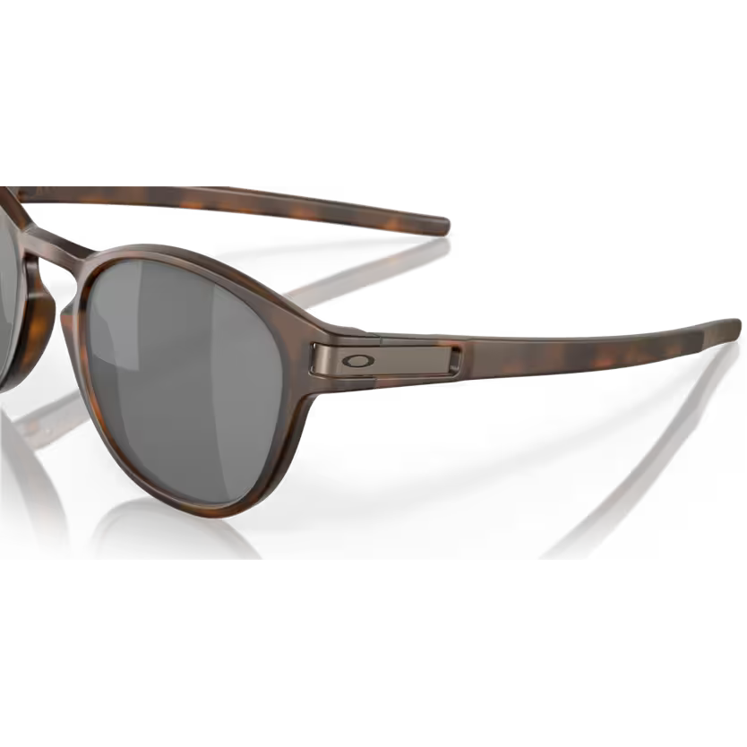 Top right view of oakley latch #color_ matte brown