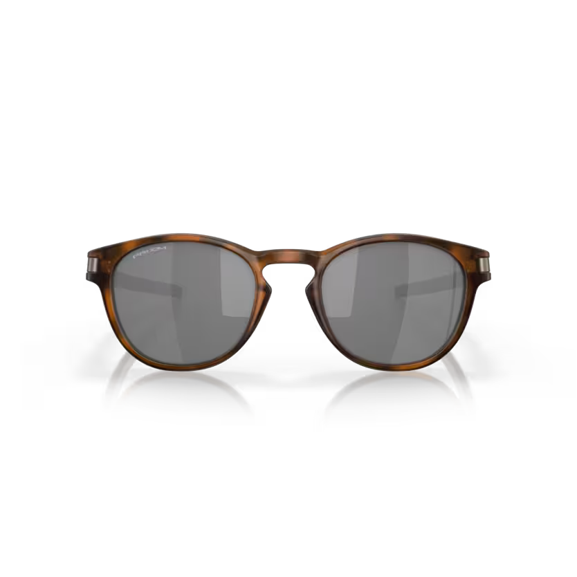 Front view of oakley latch #color_ matte brown