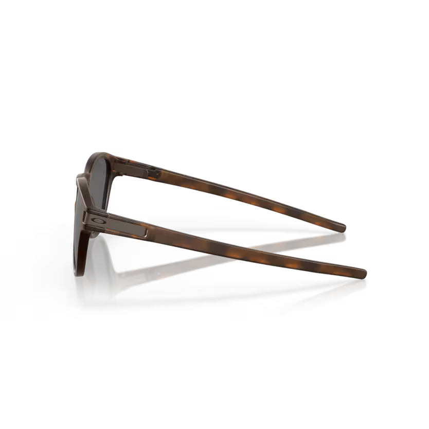 Left view of oakley latch #color_ matte brown