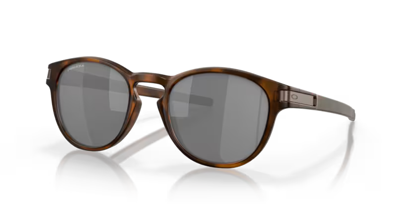 Side view of oakley latch #color_ matte brown