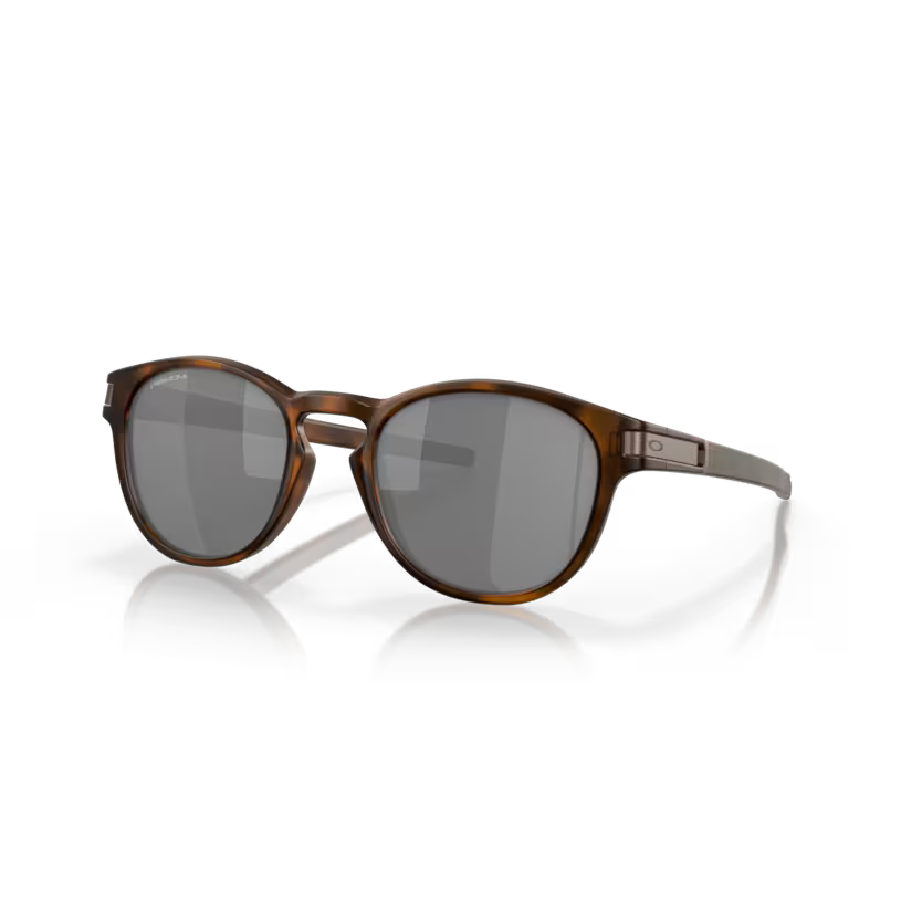 Side view of oakley latch #color_ matte brown