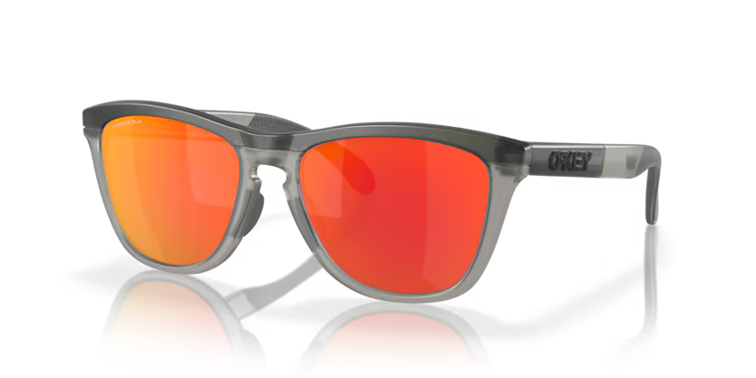 Side view of oakley oakley frogskins range #color_ blue steel