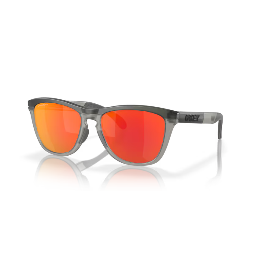 Side view of oakley oakley frogskins range #color_ blue steel