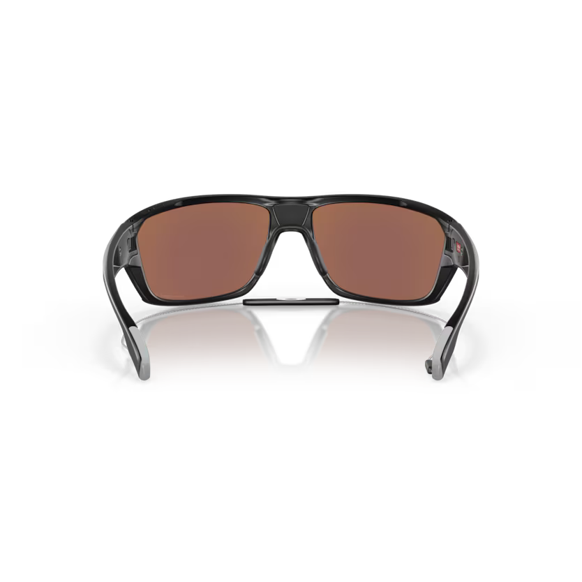 Back view of oakley split shot #color_ matte black