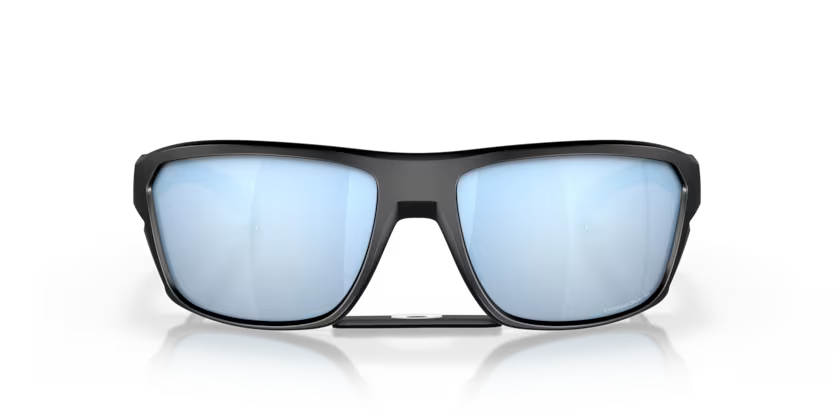 Front view of oakley split shot #color_ matte black