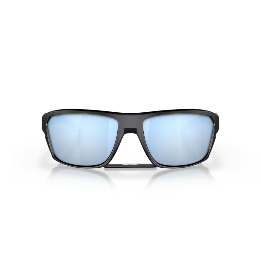 Front view of oakley split shot #color_ matte black