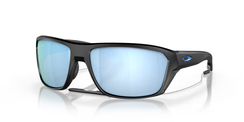 Side view of oakley split shot #color_ matte black
