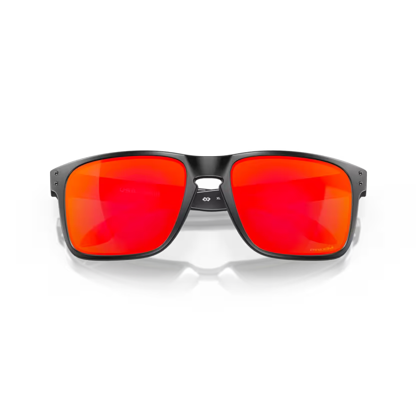 Folded view of oakley holbrook xl #color_ matte black