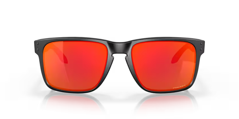 Front view of oakley holbrook xl #color_ matte black